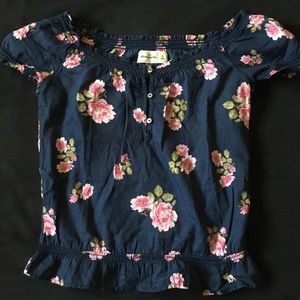 Floral Abercrombie Blouse